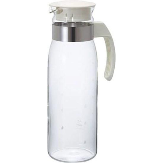 HARIO Refrigerator Pot Slim N Off White 1400ml Made Japan Barley Tea RPLN-14-OW