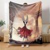 Hollow Knight Flannel Blanket, High quality Comfortable for All Seasons, Home Decor, Warmth and Comfort