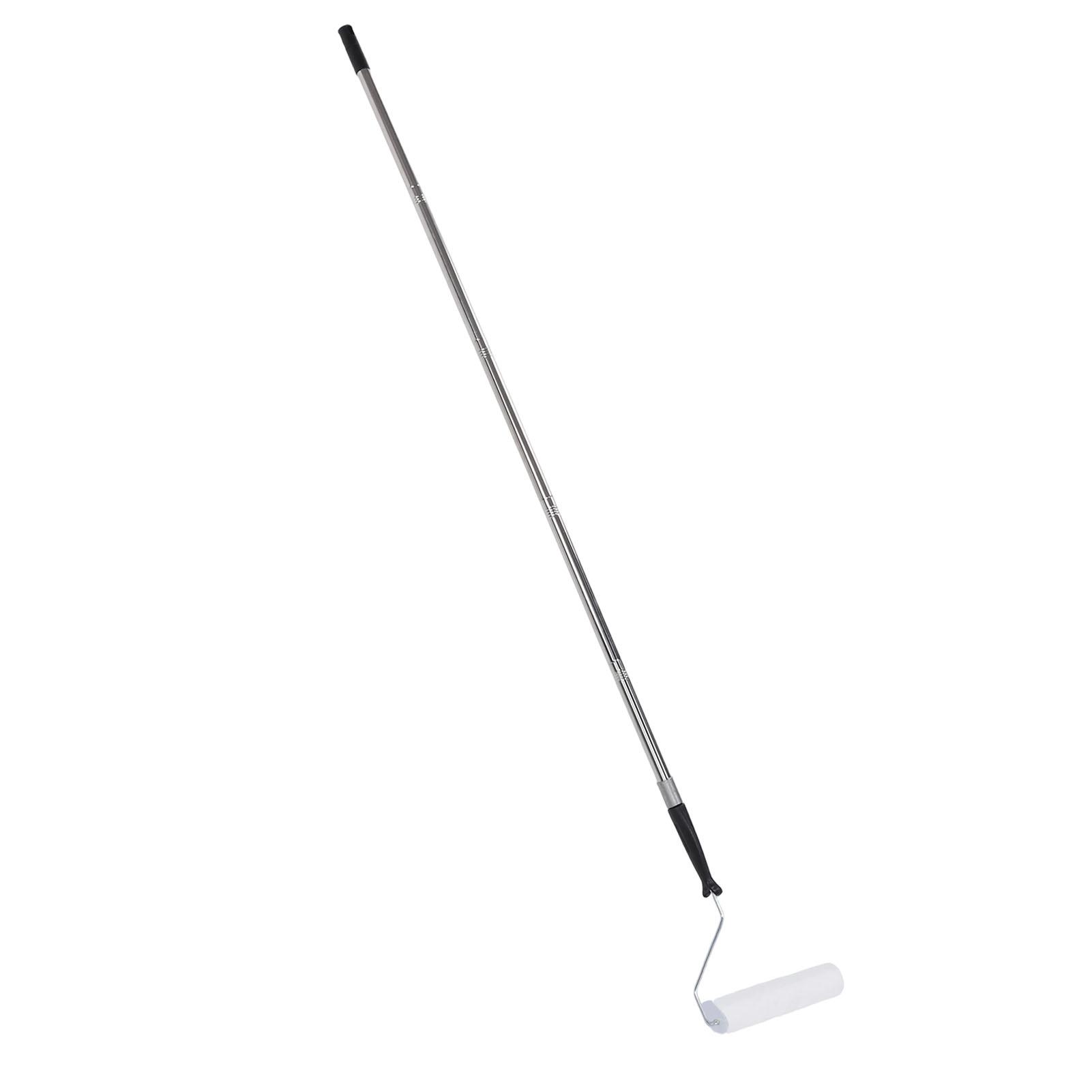 

Paint Roller Kit with Extension Pole Stainless Steel Extendable Roller Frame with 3 Paint Roller Covers for House Painting Supplies