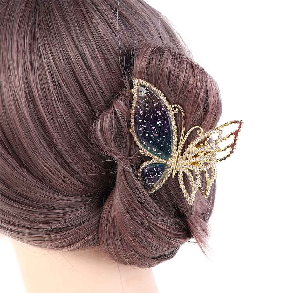 Women Headwear Female Metal Hair Clips Delicate Hairpin Hair Accessories Butterfly Hair Claw