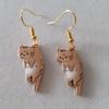 Kawaii Dangling Cat Earrings - Cute Cat Jewelry