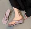 2025 Summer New Brand Women Slipper Narrow Band Ladies Casual Slides Outdoor Dress Flat Heel Vacation Sandal