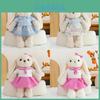 Cute Cartoon Bunny Plush Toy With Pp Cotton Filling For Kids Gift And Sleep Companion