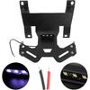 ARAMOX Motorcycle License Plate Bracket, Eliminate License Plate Holder W/LED Lamp Fit for CB250R CB300R 2017?2020