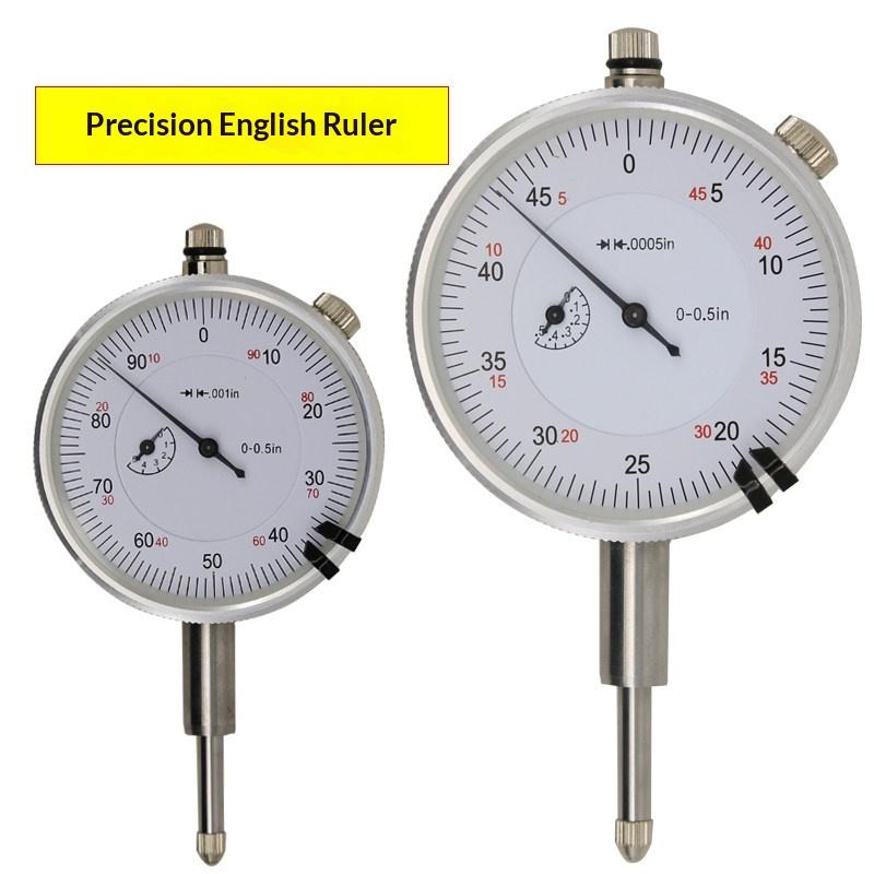 Imperial Dial Indicator 0.001 High Precision 0.0005in Mechanical Tenth Dial Indicator 0.5 inches/0.001in