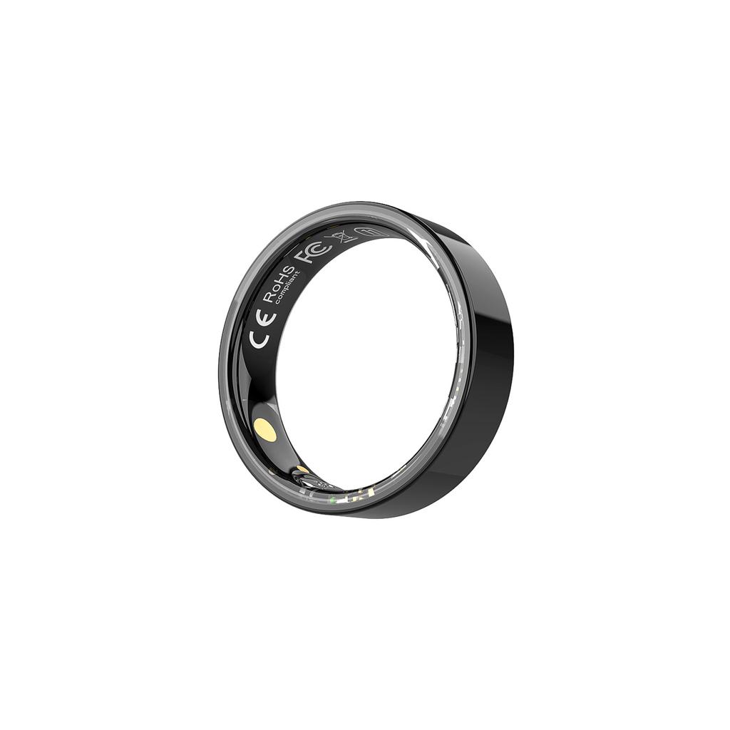 Smart Ring with Charging Case for Men Fitness Tracker Sleep Heart Rate Remote Care BT IP68 Waterproof Wireless Smart