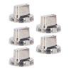 5Pcs Gas Stove Knob Cover Control Dial Knobs Stainless Steel for DG64?00472A DG64?00473A