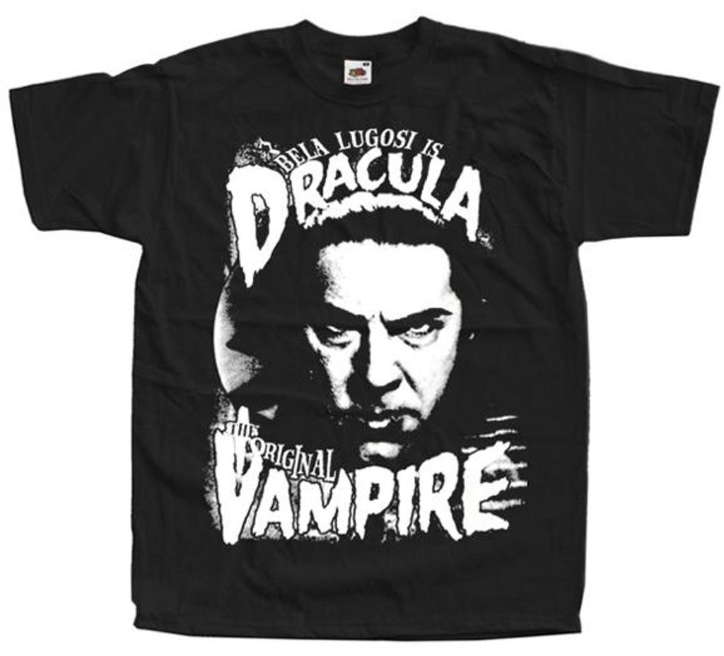 Dracula horror movie poster T-Shirt Black vintage scary all sizes S-5XL