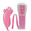 2 in 1 Remote and Nunchuck Controller Remote Controller Gamepad Nunchuck Controller with Silicone Case for Nintendo Wii