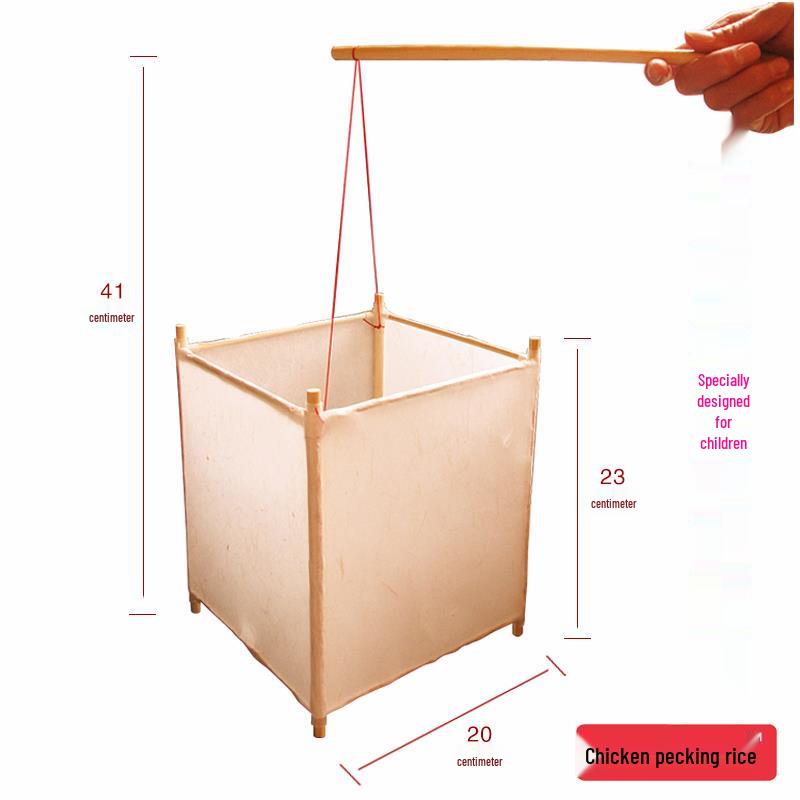 DIY Handheld Flower Lantern Kit: Jacquard Self-Made Lantern Festival & New Year Craft for Kids