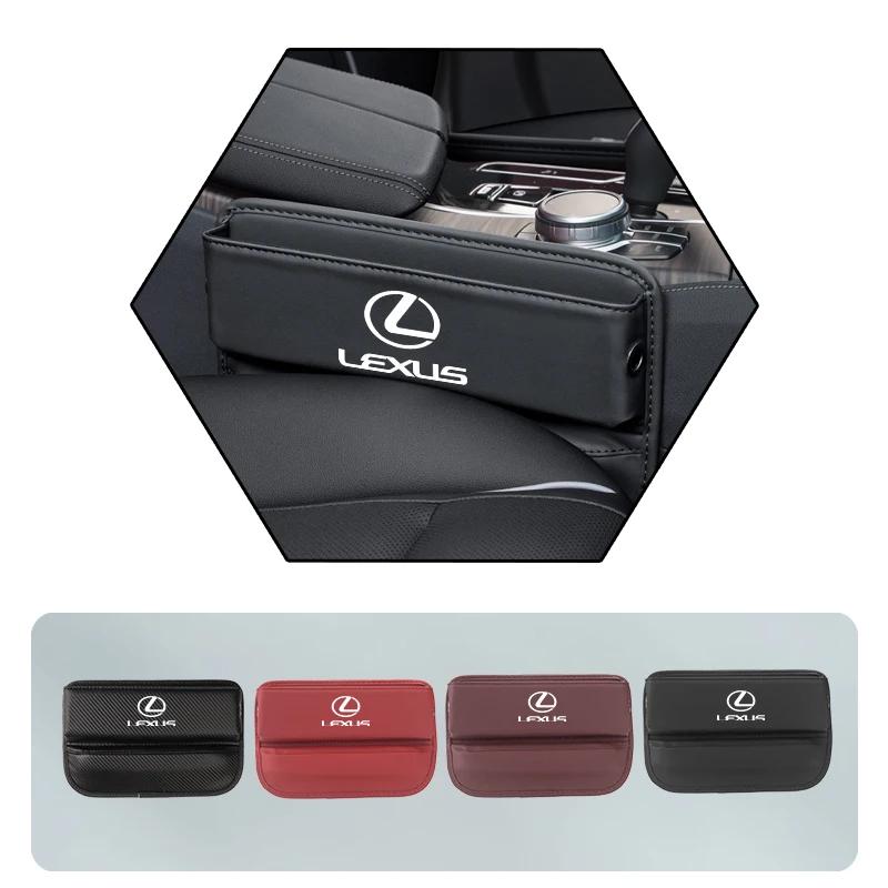THQP1 Car Seat Gap Storage Box Tools Organiser Seam Filler Case Accessories For Lexus CT ES GS NX IS250 CT200h IS300h ES300h RX400h