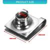Automotive Accessories Number Plate Fixed Buckle Easy Installation Bumper License Plate Mounting U Type Clips Nuts