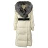 OFTBUY Winter Jacket Women Long Natural Real Raccoon Fox Fur Collar White Duck Down Coat Belt Thick Warm Casual Outerwear