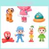 Entzückende 7-teilige Pocoyo Actionfiguren Zinkia Miniaturen Perfekt zur Kuchendekoration