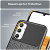 Dla Samsunga Galaxy A34 5G Seria Thunder Pogrubione TPU Tekstura Twill Antypoślizgowe Etui na Telefon Odporne na Wstrząsy Tylna Pokrywa