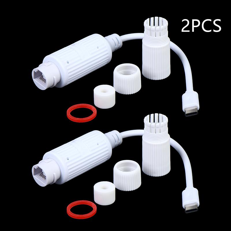 1/2/3Pcs 48V Poe Extender/Repeater Waterproof Extension Poe Injector Adapter Rj45 Port Output 5V/2A Ieee 802.3Af/802.3At