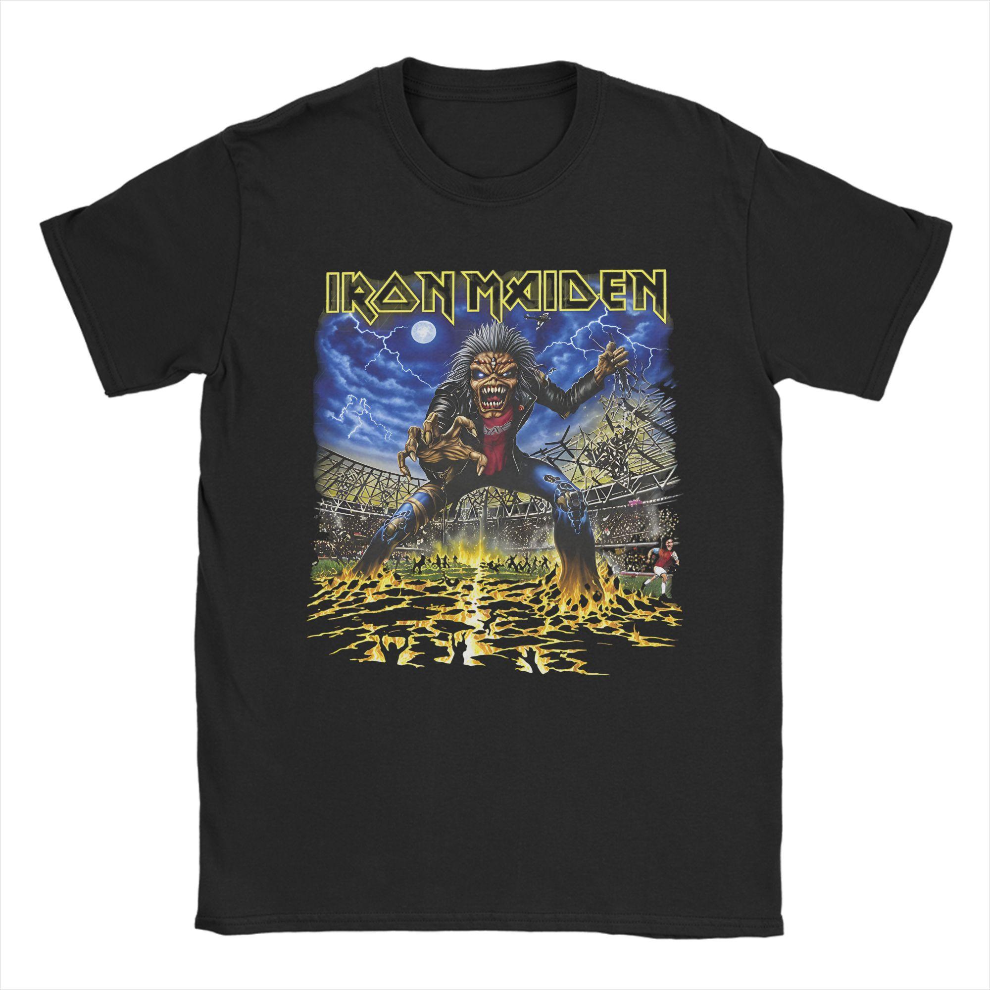 

RUN FOR YOUR LIVES WORLD TOUR 2026 Irones Maidenes Outfit Unisex T Shirts Cotton Tee Print T-shirt Clothes 2XL