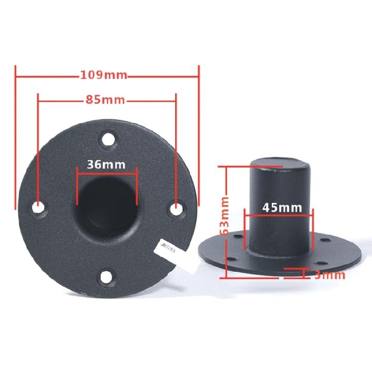 Professionelle Bühnen-Lautsprecherbasis mit Metall-Lautsprecherständerbasis für sichere Montage