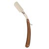 Straight Razor Plastic Zinc Alloy Sturdy Durable Safe Nonslip Streamline Lightweight Barber Razor for Home Barber Shop