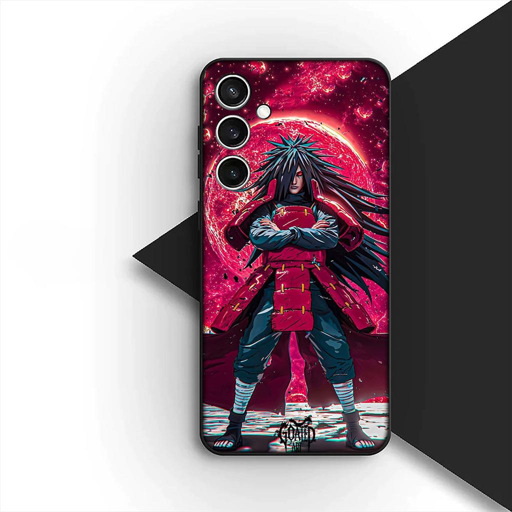 Uchiha Madaras Narutos Sasuke Cover for Samsung Galaxy S22 S21 S20 FE Ultra Plus A07 A15 A16 A17 A25 A37 A57 + Coque Phone Case