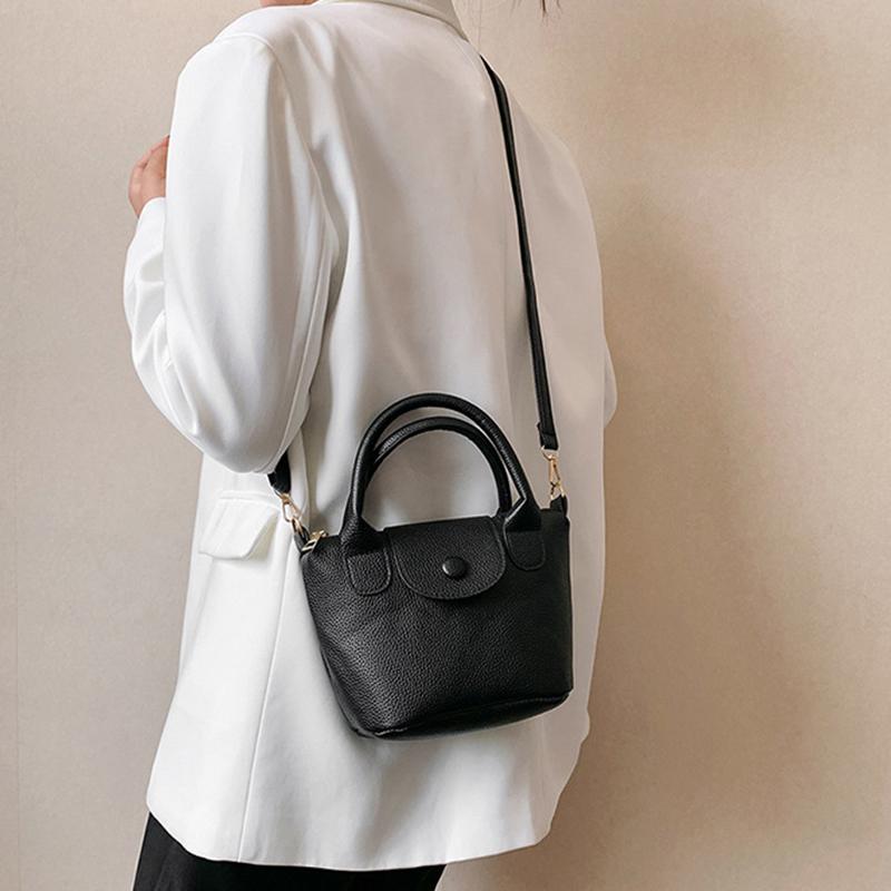 PU Leather Women's Small Bag Solid Color Flap Shoulder Bags for Women Trend Aesthetic Luxury Crossbody Bag KTY