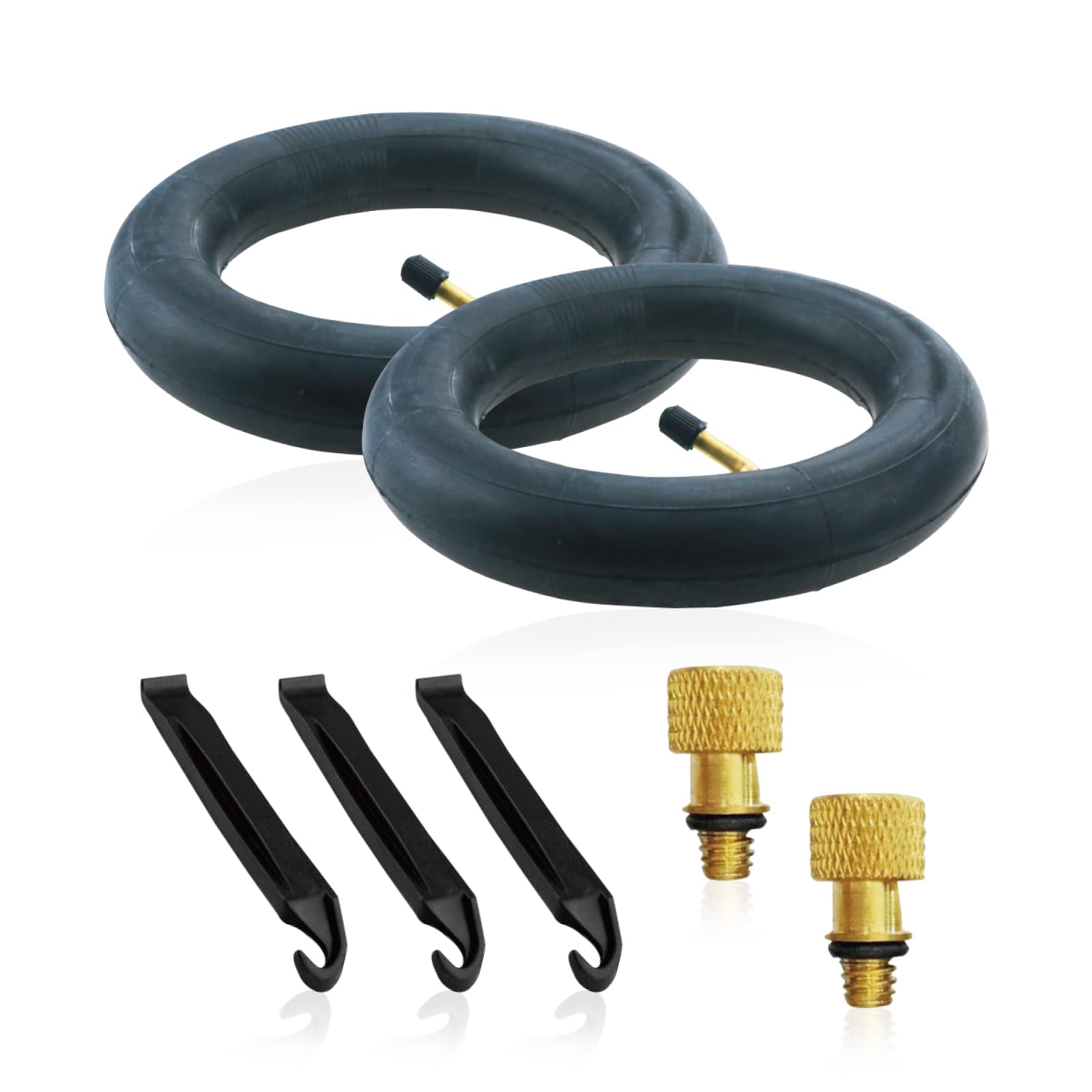 

Replacement tire tube set for Gstage Air Buggy and other strollers, 8-inch, 8-1/2 x 2, 10-inch, etc. (AB0289) (8-inch, set of 2)