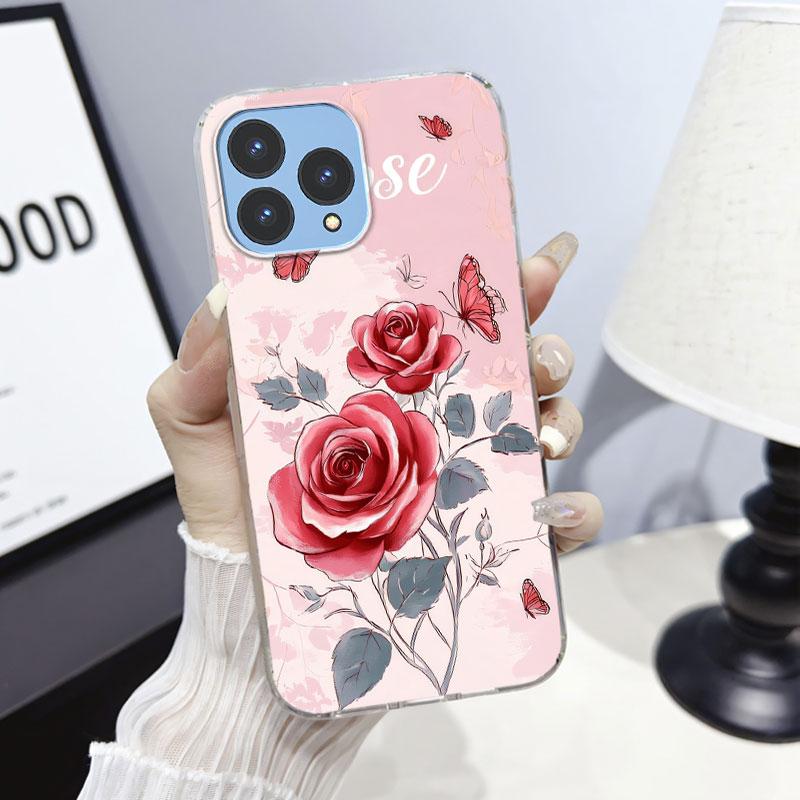 Luxury Bumper For Cubot P80 Case Dustproof Cover For Cubot P80 Marble Clear Soft Silicone Phone Case Protect Cat Cartoon Fundas Cubot P80