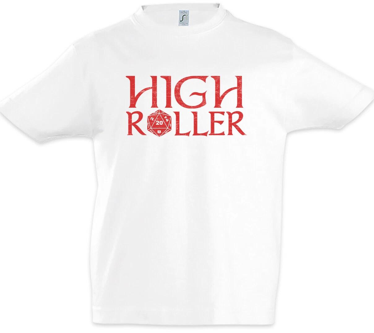 

High Roller Kids Boys kids boys T-Shirt Geek Nerd Fun RPG MMORPG Gamer Dices Dice 150