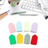 50 Pcs Colorful Gift Tages Paper Hanging Tages with Hole Rectangle Hanging Tages for DIY Christmas Wedding Party Favor