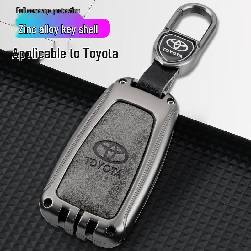 Toyota Key Case: Fits Camry, Highlander, Avalon, RAV4, Corolla, Prado, Land Cruiser