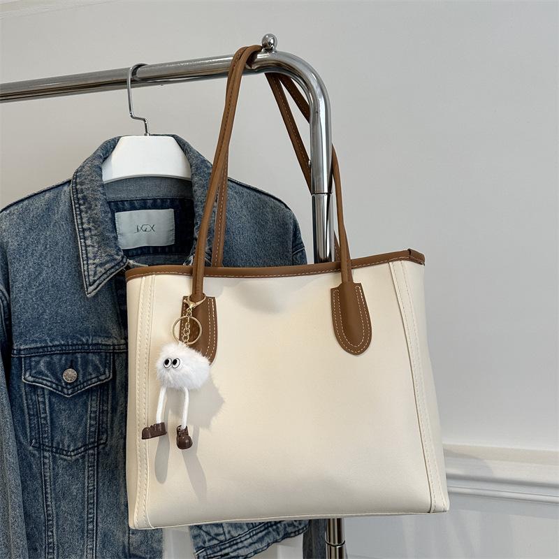 New Trendy Niche Design Tote Bag Retro Large-capacity Bag Women's Bag Fashionable Shoulder Commuter Bag