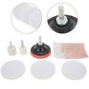 8pcs Glass Polishing Kit Felt Polishing Wheel Practical