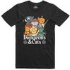 RPG Funny Unisexs T Shirt Dungeons and Cats Role Playing Regular Fit Tee