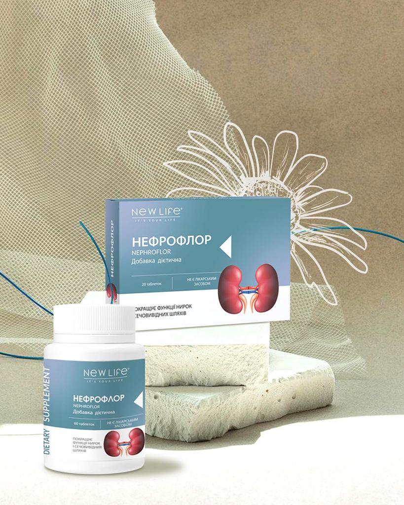 Nephroflora New Life Suplement diety Wsparcie nerek
