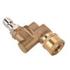 Quick Connecting Pivoting Coupler Attachment 1 4in for Pressure Washer Nozzle Adjustable 4500psi Garden Supplies 5 Level