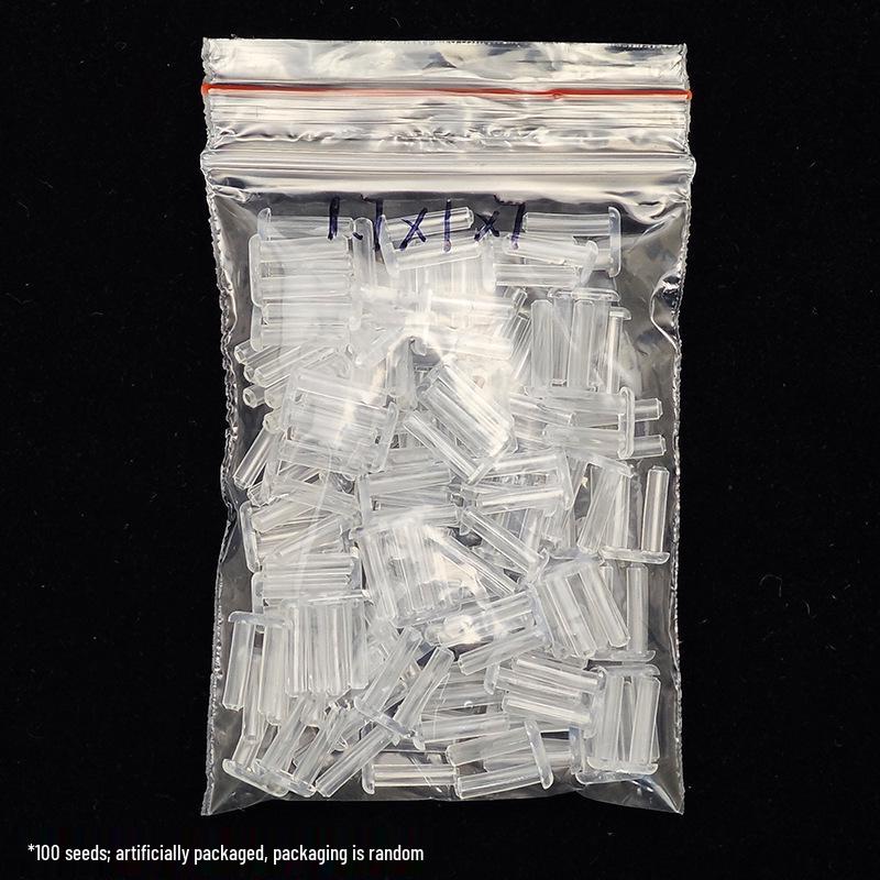 100 Pairs Double-Plug Frameless Glasses Frame with Accessories