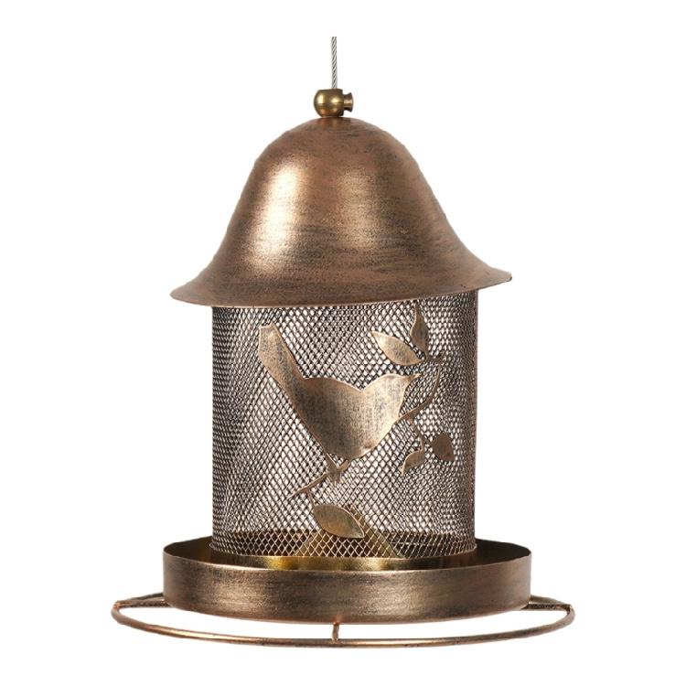 

Squirrels Proof Outdoor Bird Feeders Metal Large Capacity Easyly To Maintain Durability Weather Resistant 1
