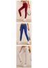 European & American High-Waist Yoga Pants: Tummy Control & Hip Lift Ribbed Fitness Leggings