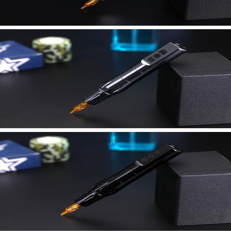 Wireless Tattoo Pen Rechargeable Comfort Grip Adjustable Speed Portable Tattoo Machine for Beginners & Professional Artists