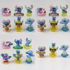 Action Lilo Stitch Figure Cartoon Model Toy Decoration Children Gifts Ornament