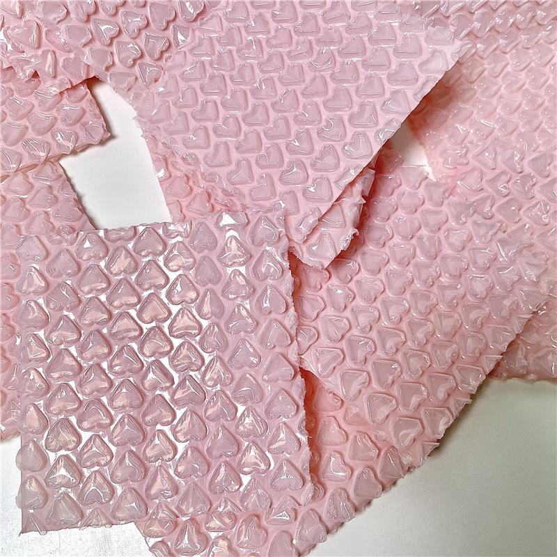 10 Stück Rosa Liebe Luftpolsterversandtaschen Selbstklebende Verpackungsbeutel Kleinunternehmensbedarf Gepolsterte Umschläge Luftpolsterumschläge Versandbeutel