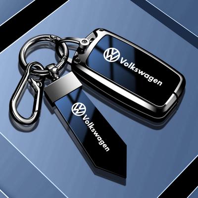 2026 Hot For VW VOLKSWAGEN New Zinc Alloy Car Key Case Full Cover Protection Shell Bag for VW Volkswagen Polo Tiguan Passat Golf