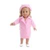 Doll Clothes Set for 18'' American Girls Cute Baby Doll Attire for Role Play Easy-to-Wear Dress Clothes for Girls Entertainment