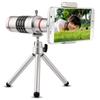 Cell Phone Camera Lens Kit 18X Zoom Optical Telephoto Lens with Tripod and Wide Angle Universal 4k phone camera lens