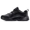 Nike Air Monarch 4 Chunky Sneakers Unisex Low top Black/Rose Red 415445-001(Team84-)