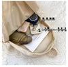 Japanese Anime Academy Style Cute Bow Color Block Pleated Soft Girl Student Backpack for Women