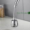 Universal Kitchen Faucet Aerator & Anti-Splash Shower Head with Filter