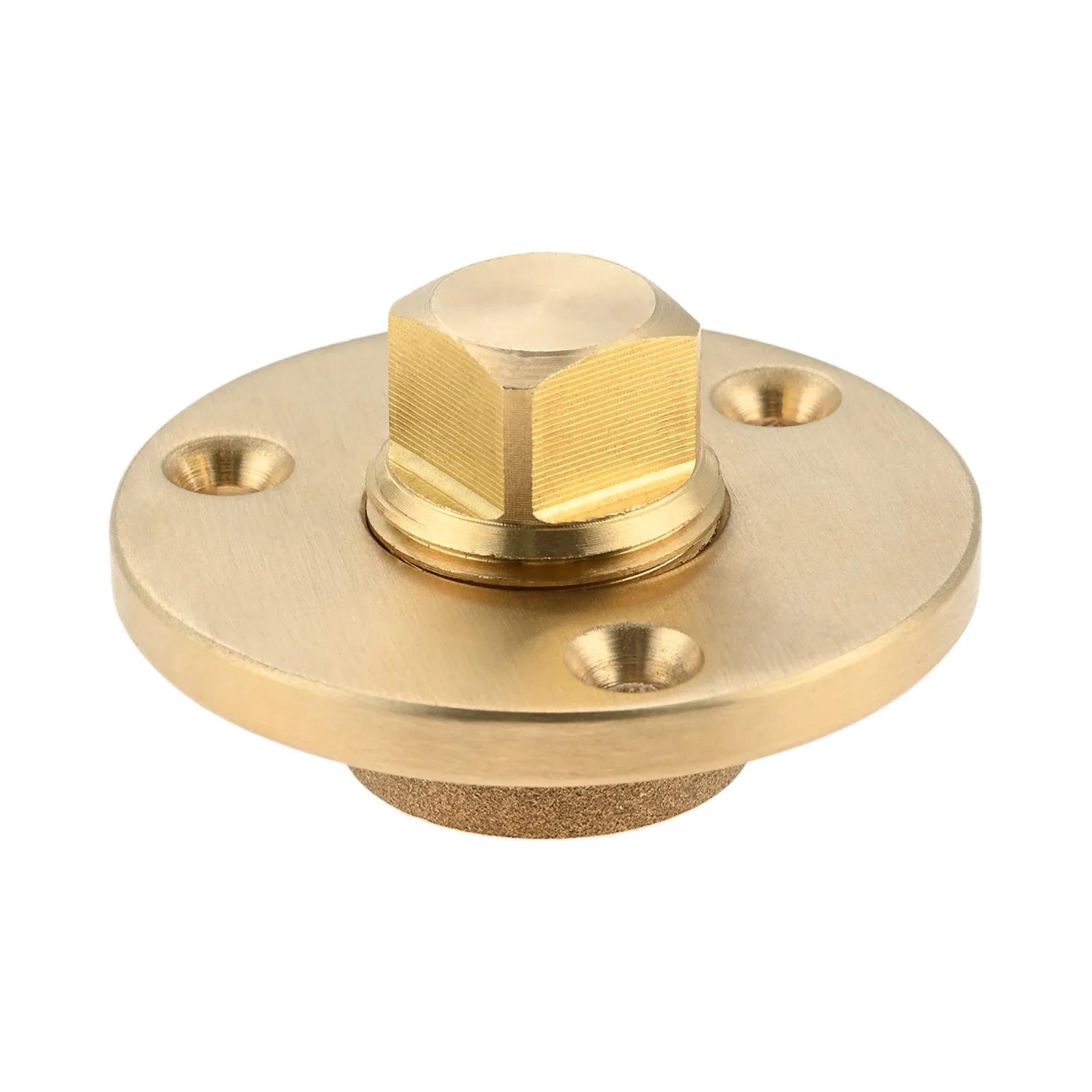 

Cast Bronze 1 Garboard Drain Plug for Marine Yacht & Boat 1/2 NPT Watertight Hardware золотой
