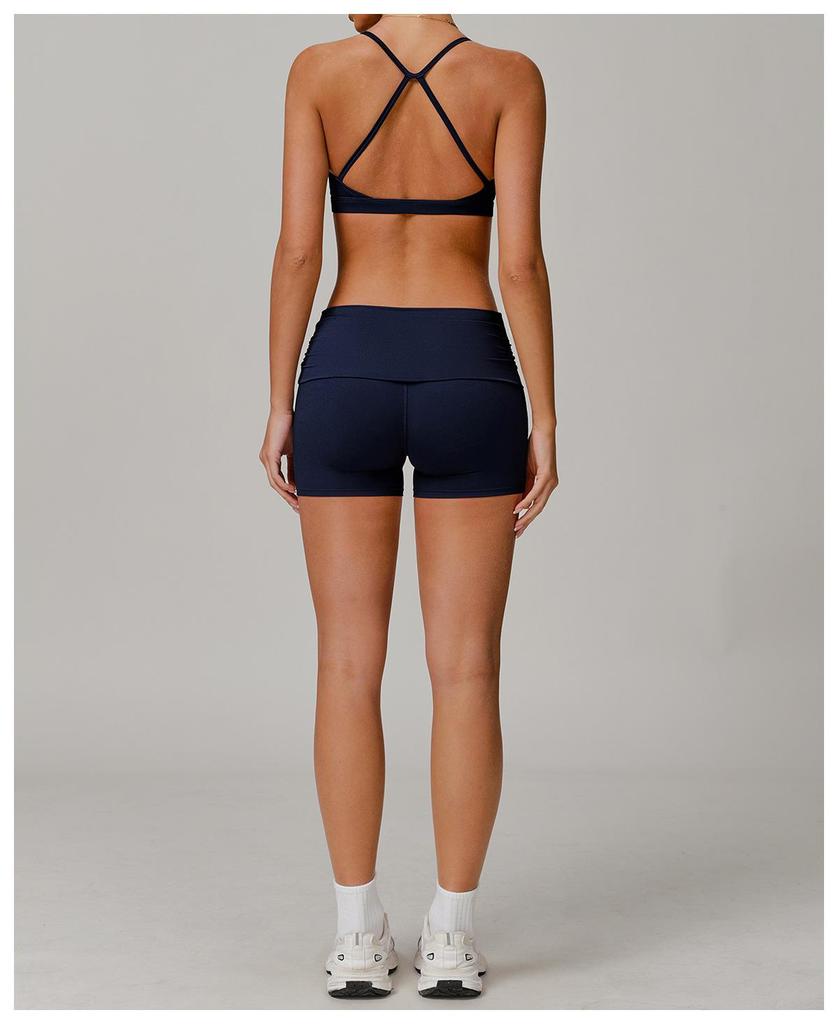 Cloud-Feel High-Waisted Yoga Shorts - Tummy Control & Hip Lift