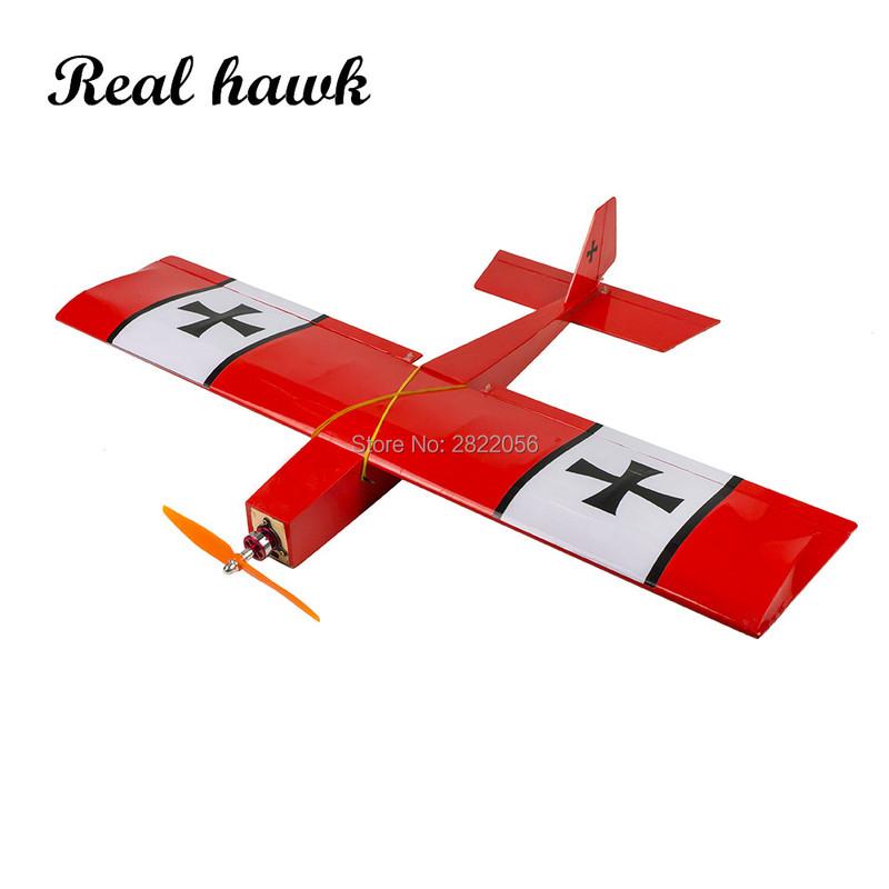 Real hawk Scale RC Balsawood Airplane Laser-cutting mini STICK 580mm Balsa Kit DIY Building Wood model